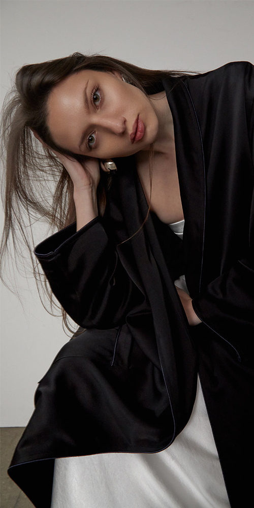 Opera coat Panther Black