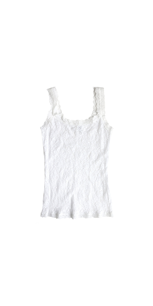 Signature Lace® Classic Cami White