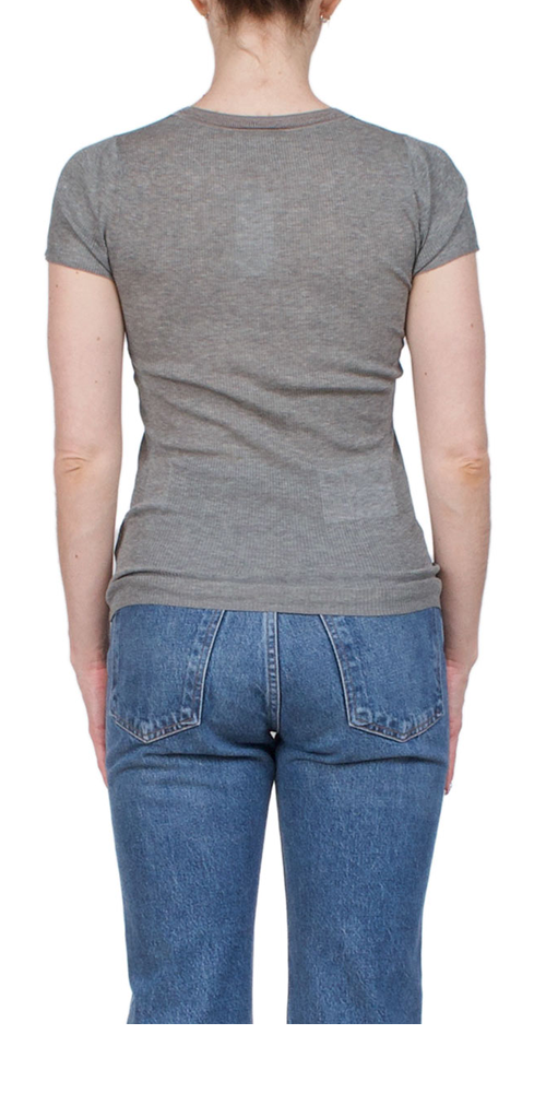 Heriloom Tee Heather Grey