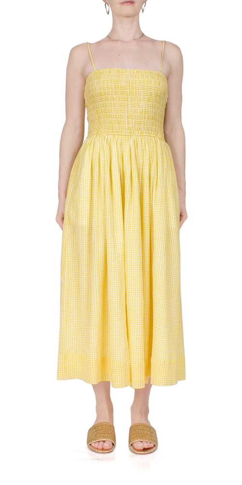 Mael Dress Sun Gingham