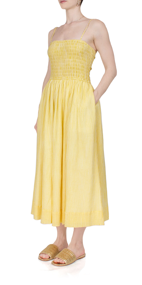 Mael Dress Sun Gingham