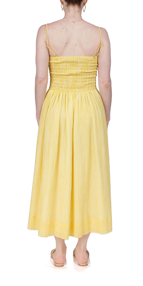 Mael Dress Sun Gingham