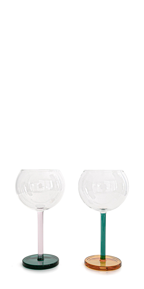 Bilboquet Wine Glass Set