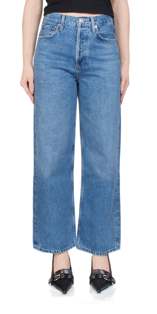 Ren High Rise Wide Leg Jean Shrine
