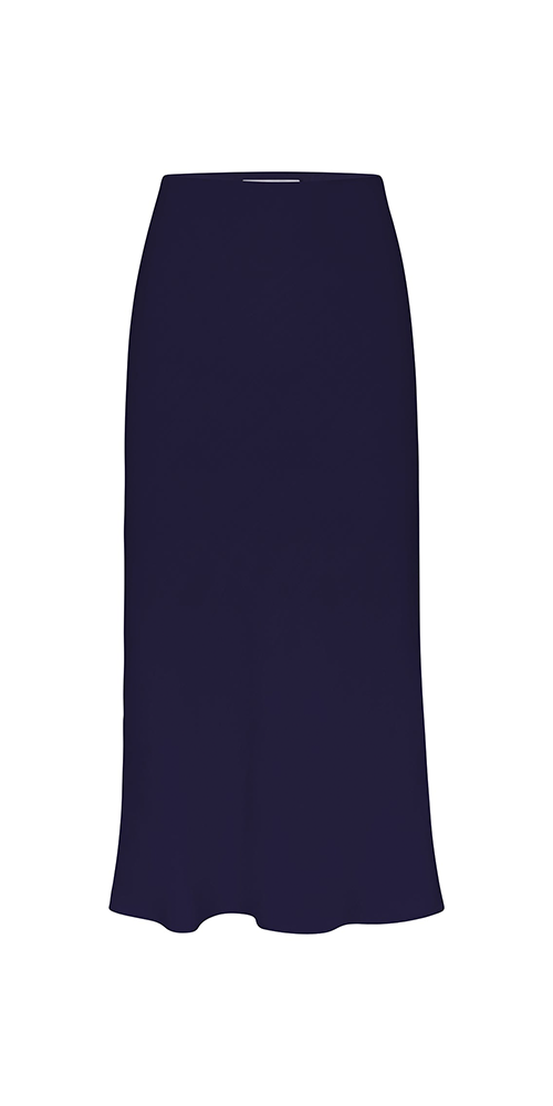 Rey Bias-Cut Skirt