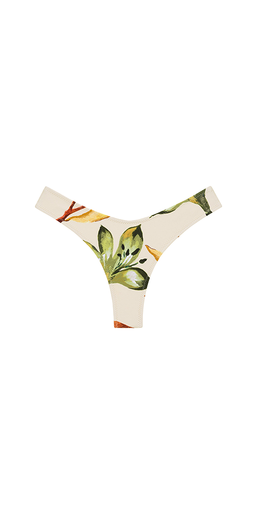 Rooted Floral Lulu (Zig-Zag Stitch) Bikini Bottom