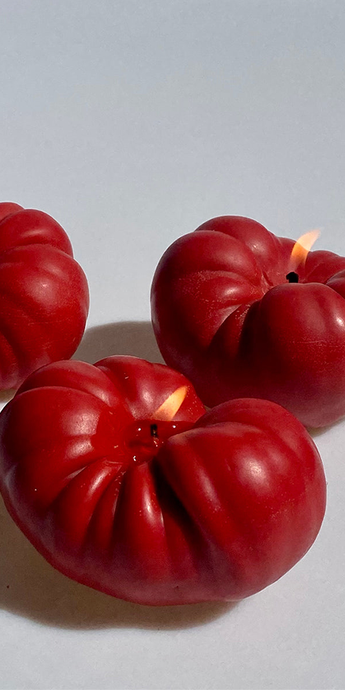 Heirloom Tomato Candle - Red