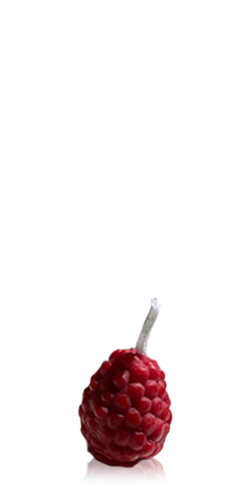 Raspberry Candles - 10 Pack