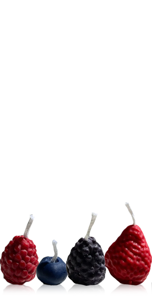 Mixed Berry Candles - 16 Pack