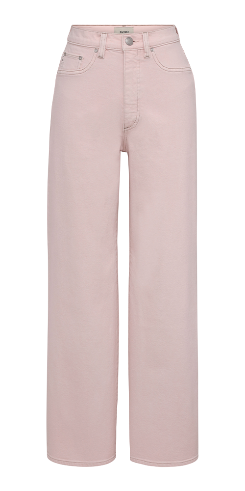 Karmine Refined Wide Leg High Rise 28" Jeans Ballet