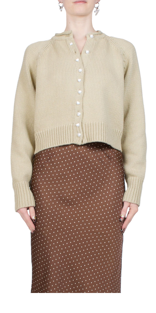 Coletti Cardigan Khaki