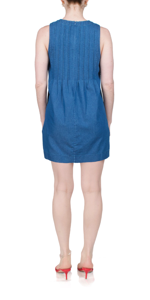 Soledad Chambray Mini Dress