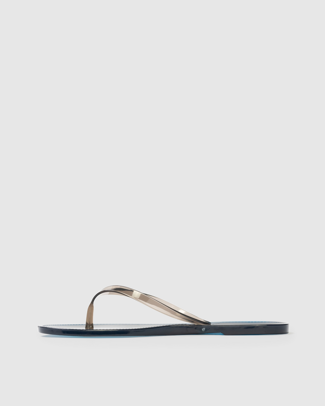 Crystal Flip Flop Sandal Navy/Black