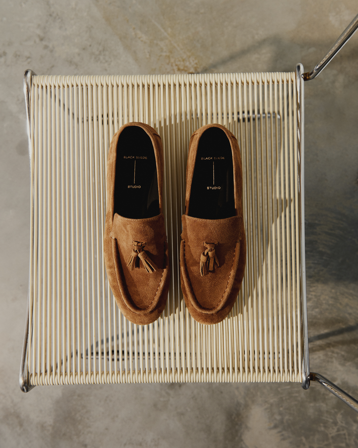 Finn Loafers Tobacco Suede