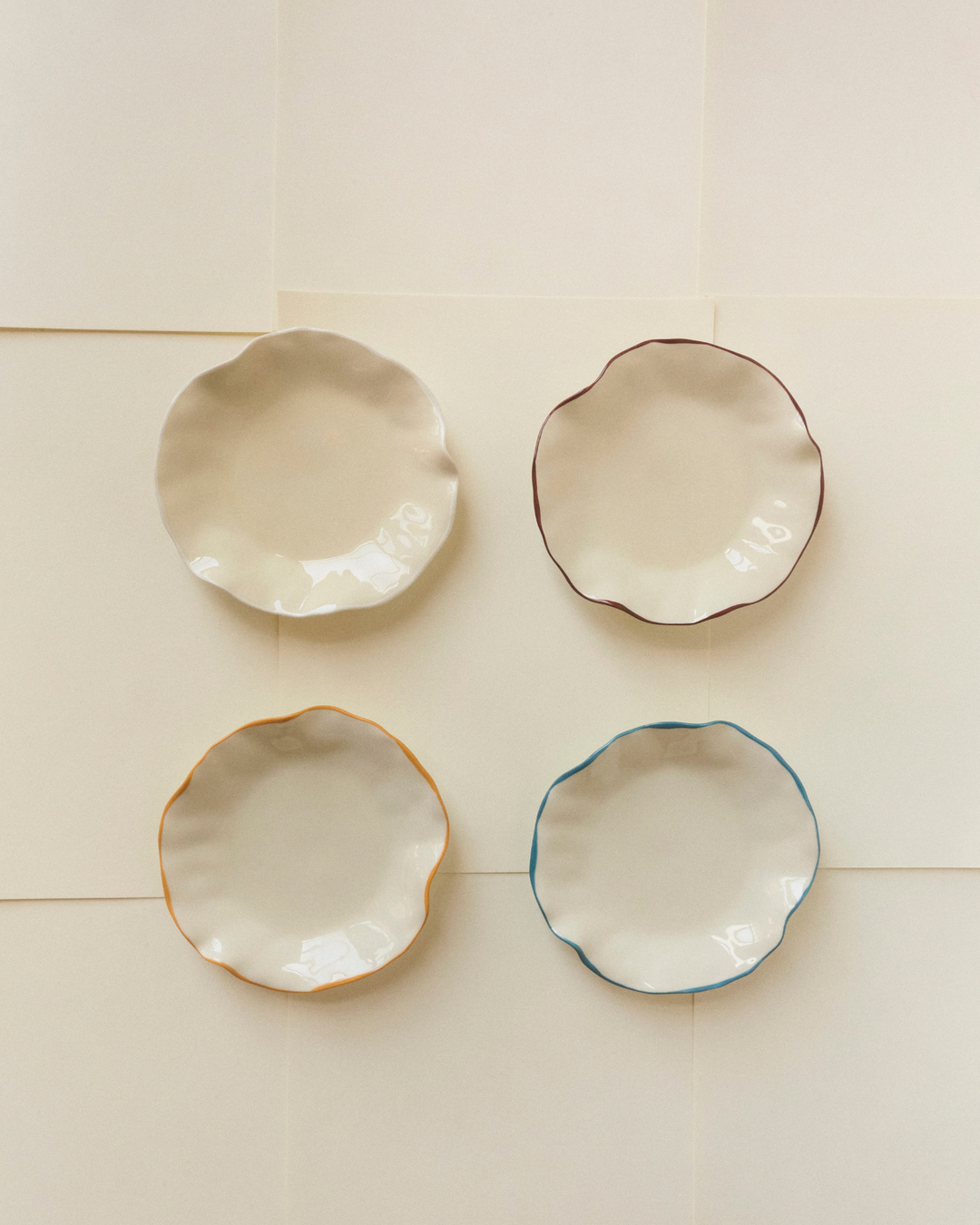 Confete Ribbon Canapé Plates
