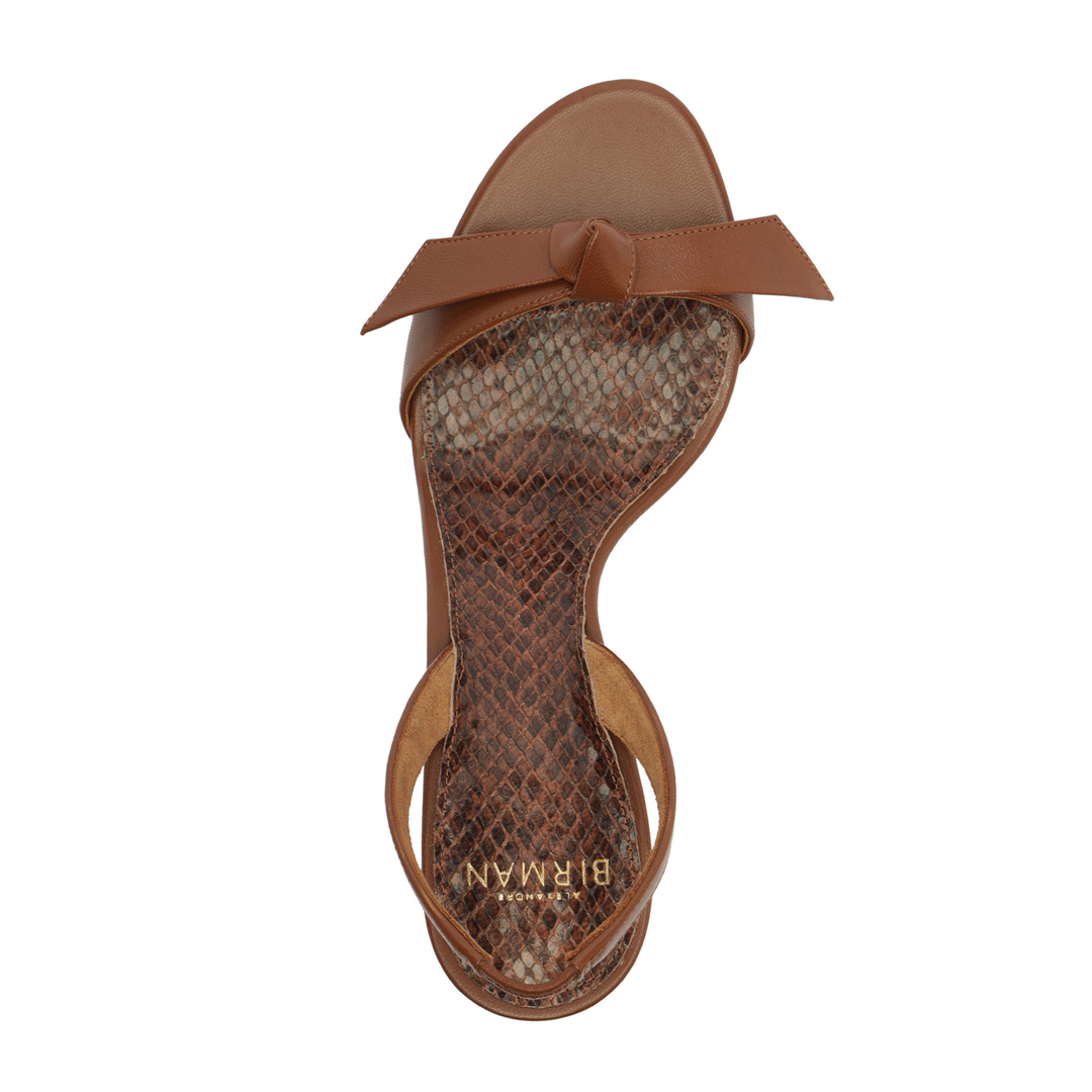 Clarita Sling Bell Sandals 85 Espresso
