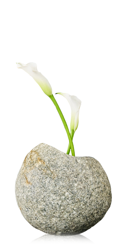 River Stone Vase