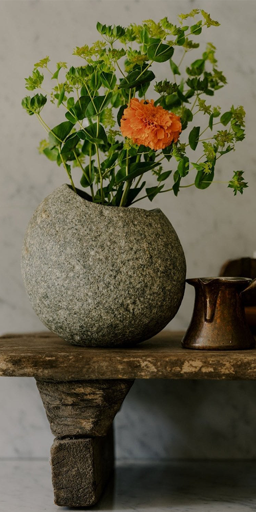 River Stone Vase