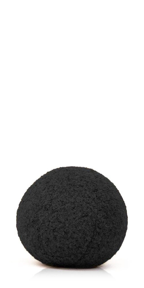 Teddy Sphere Pillow - Black