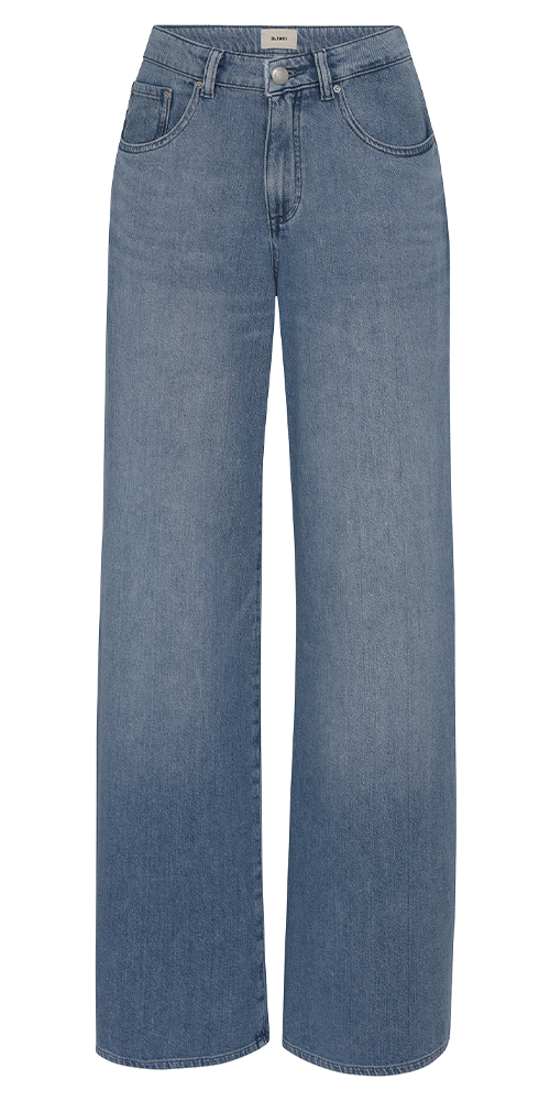 Alex Baggy Wide Leg Low Rise 32” Jeans Riverbank Aura