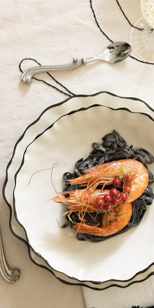 Ribbon Pasta Bowl