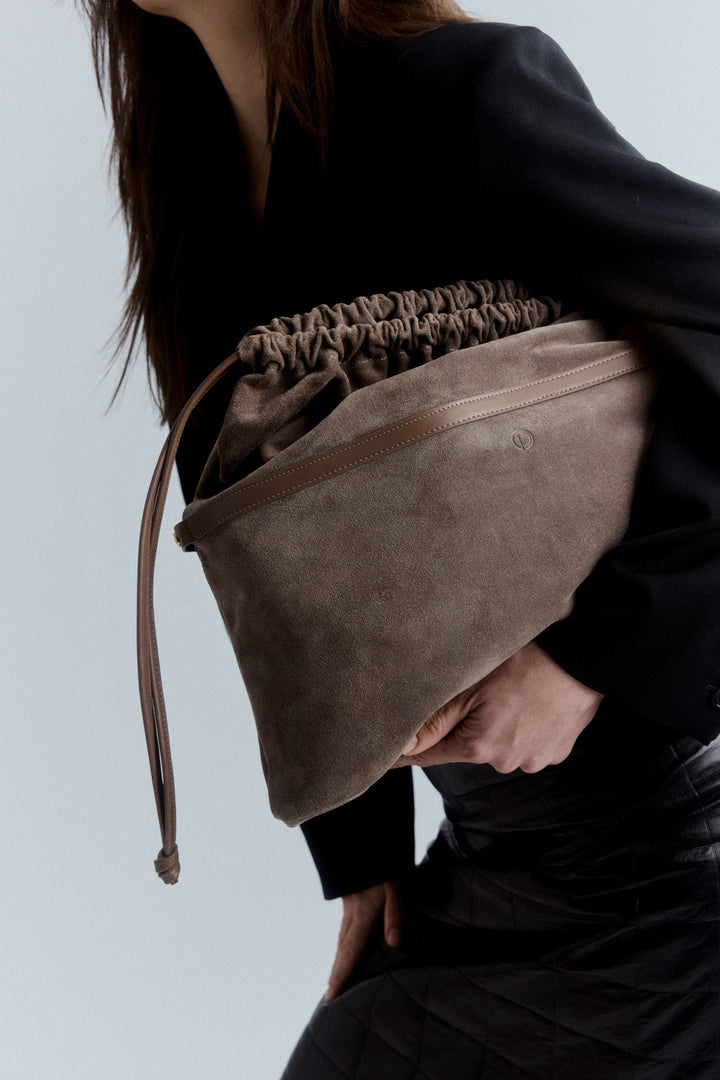 Gigi Leather Tote Fawn