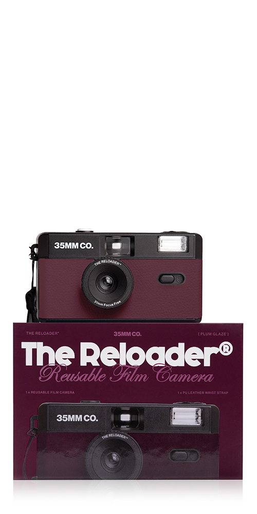 The Reloader® 35mm Film Camera Plum Glaze