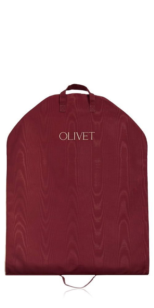 Classic Garment Bag Cabernet