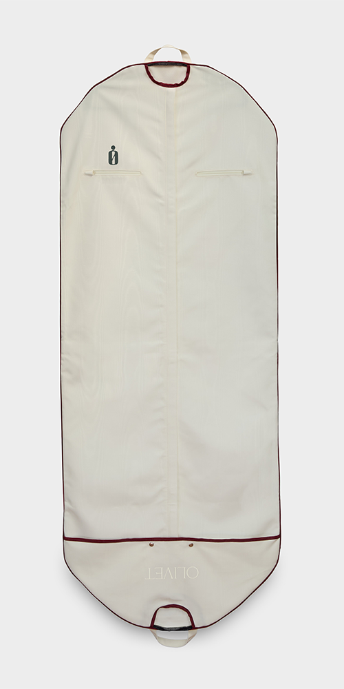 Rose Classic Garment Bag Ivory