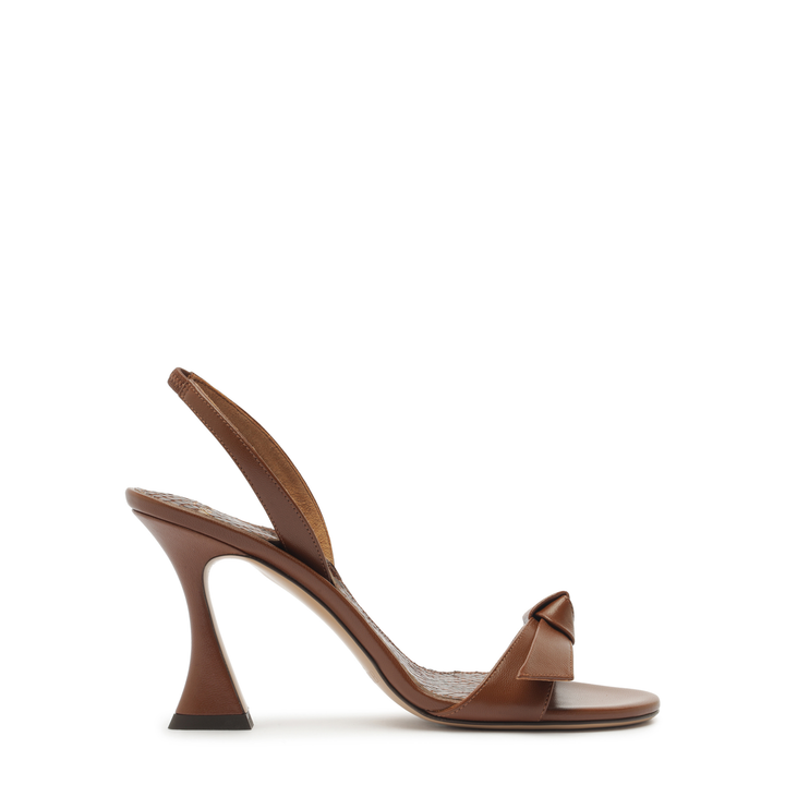 Clarita Sling Bell Sandals 85 Espresso