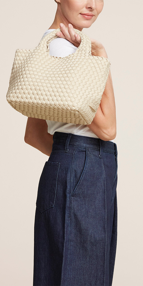St. Barths Small Tote Ecru