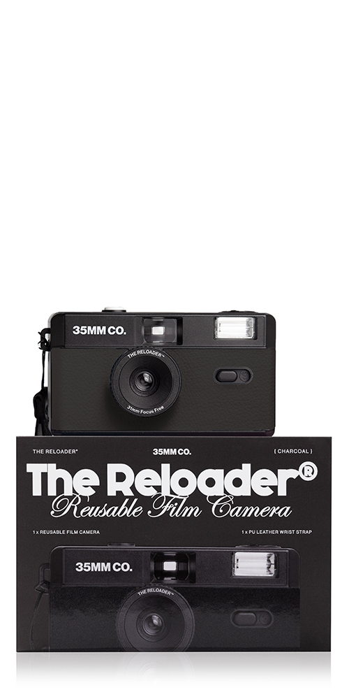 The Reloader® 35mm Film Camera Charcoal