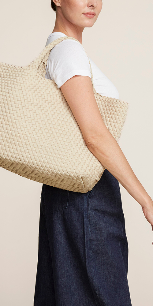 St. Barths Large Tote Ecru