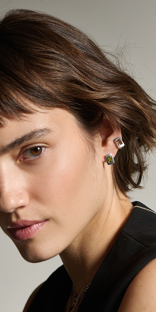 Roca Huggie Earrings