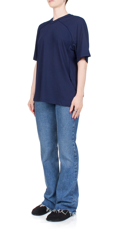 Inside Out V-Neck Ink