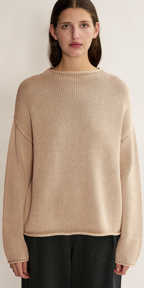 Lamis Washed Cotton Sweater