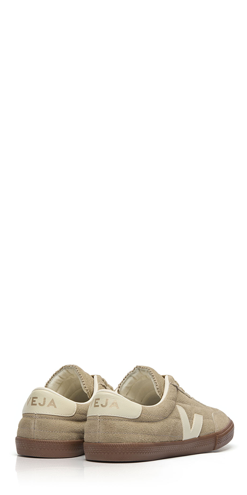 Paneka Suede Sneakers Taupe Pierre Bark