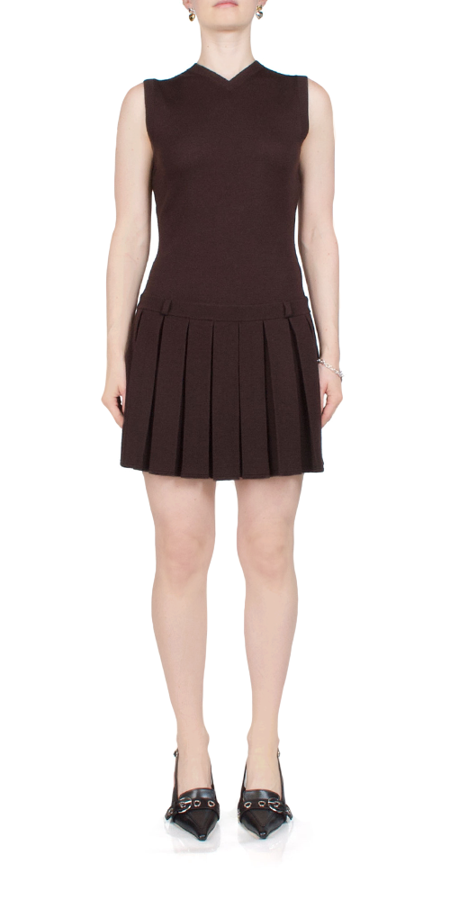 Millie Dress Brown