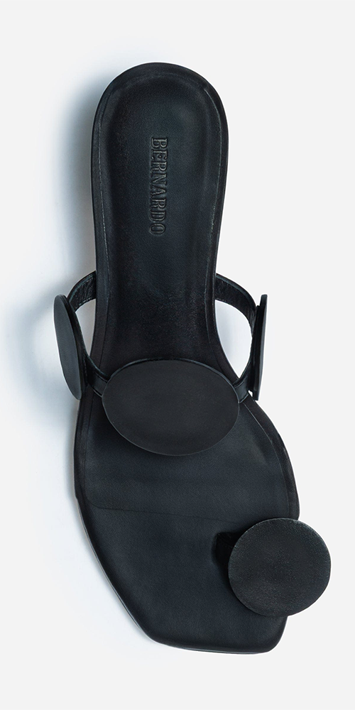 Jupiter Moon Low Heel Sandal Black