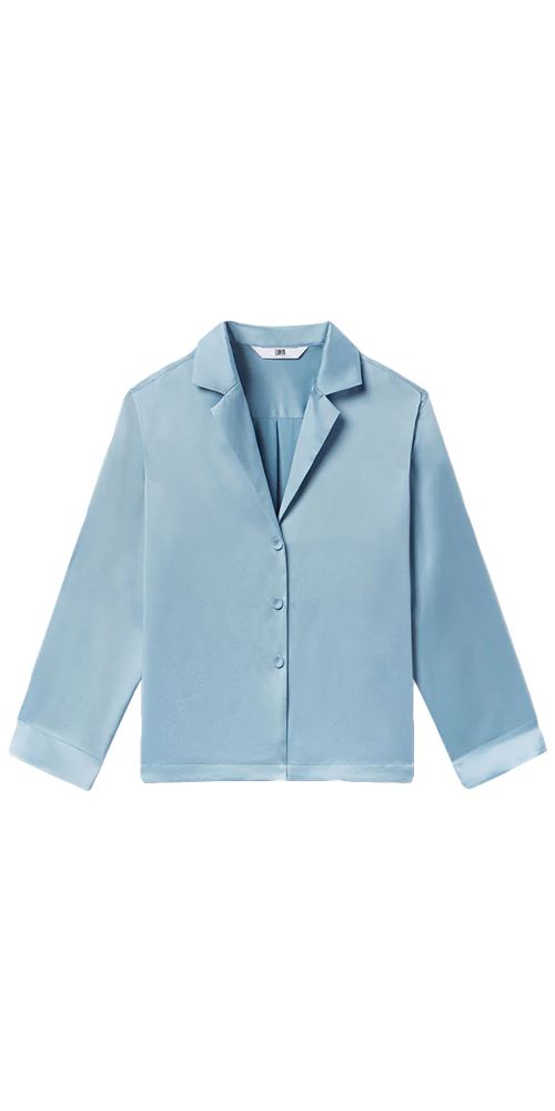 Washable Silk Button Up Long Sleeve