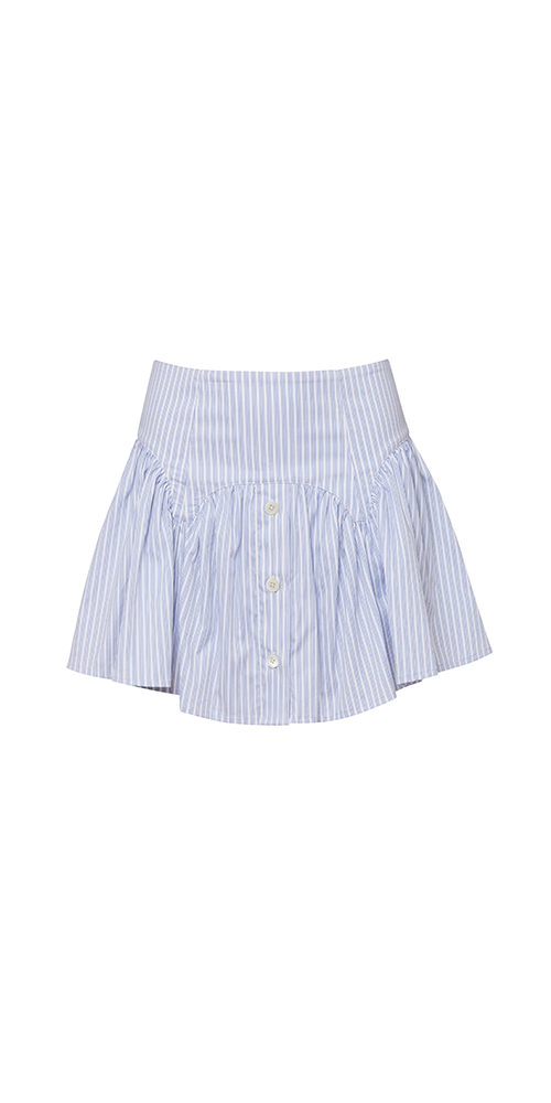 Poplin Garter Skort