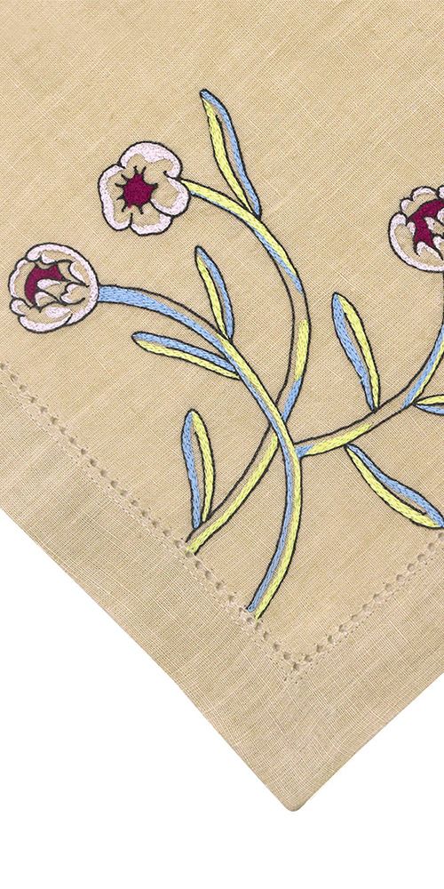 Floral Fresco Napkins, Set of 4