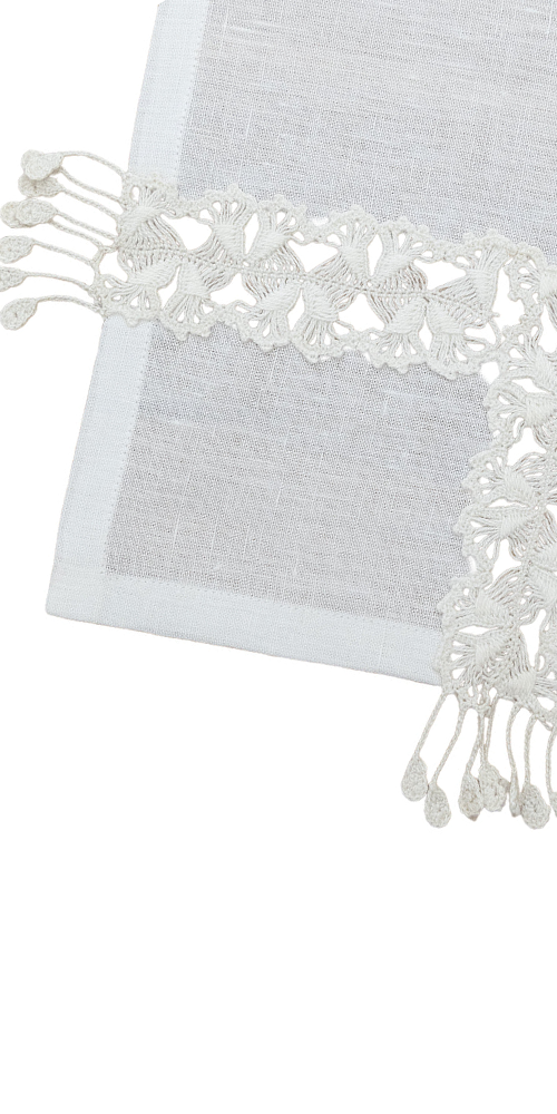 Hand Crochet Napkins, Set of 4