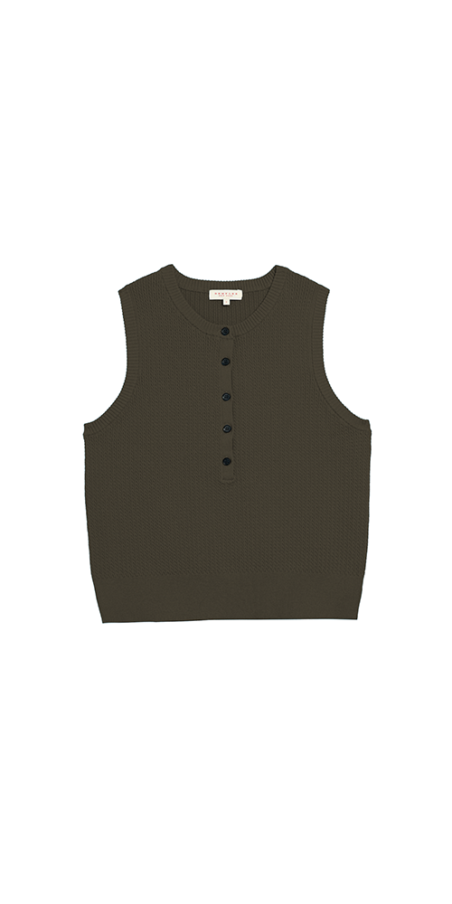 Bianca Cotton Cashmere Vest