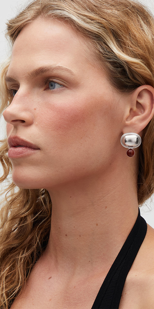 Calypso Earrings Silver