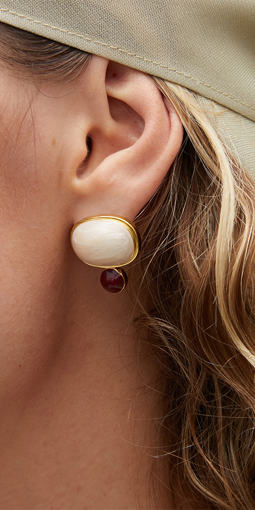 Solara Earrings Gold