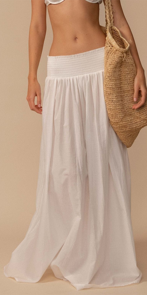 Millie Skirt White