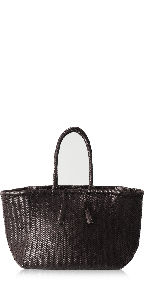 The Mercato Woven Leather Tote Bag