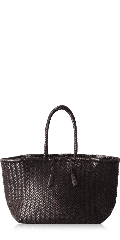 The Mercato Woven Leather Tote Bag