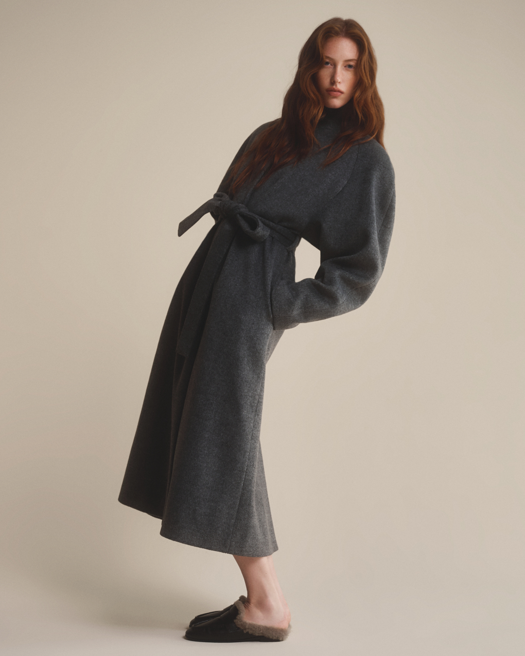 Theo Leather Mules Black